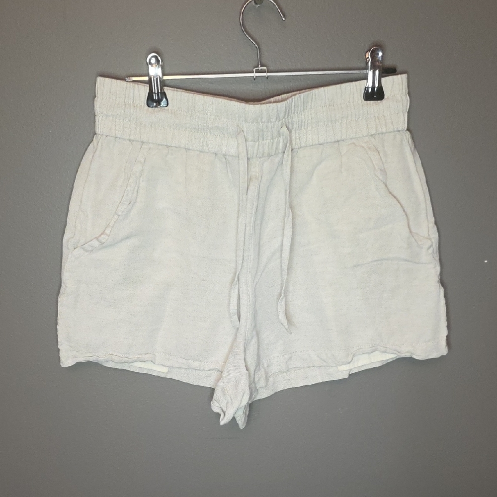 & Other Stories Light Beige Athletic Shorts